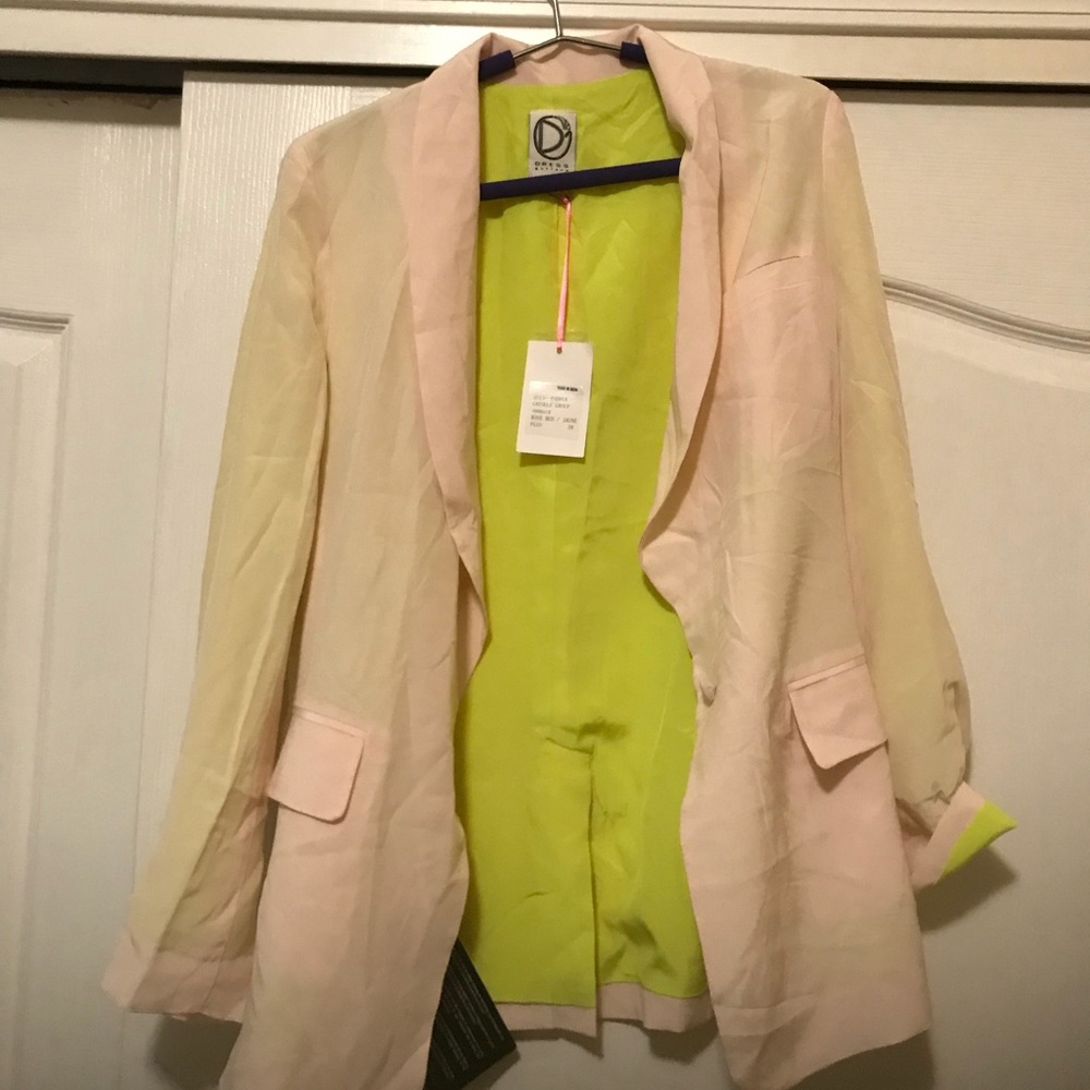 Silk blazer